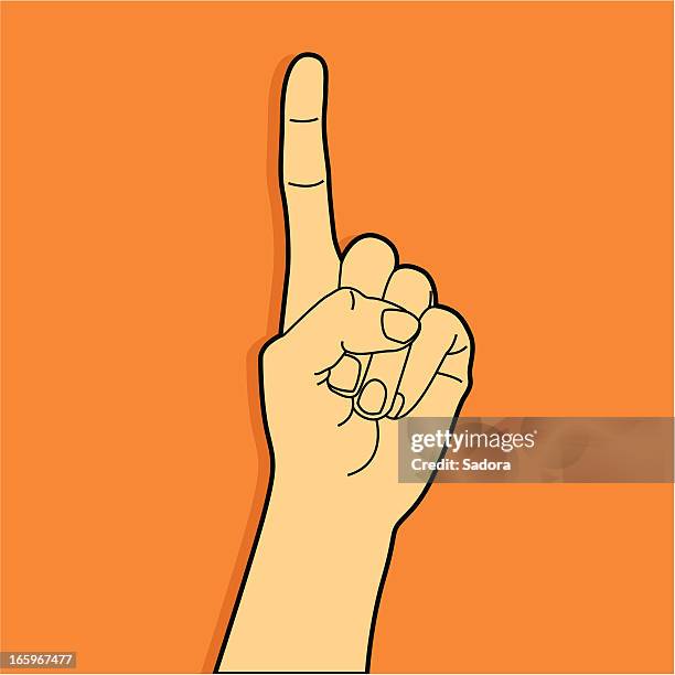 i have an idea! - hands counting stock illustrations