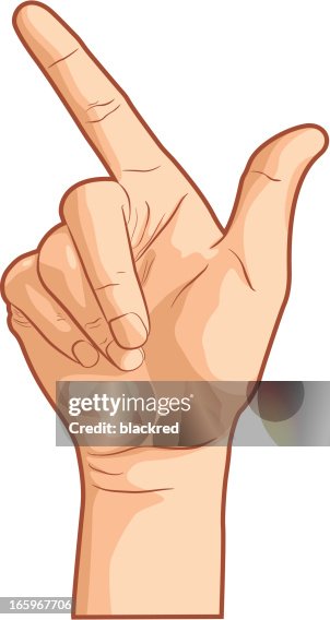 Pointing Hand Gesture High-Res Vector Graphic - Getty Images