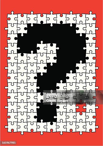 Question Mark Puzzel Question Mark Puzzle Piece Photos and Premium High Res Pictures - Getty ...