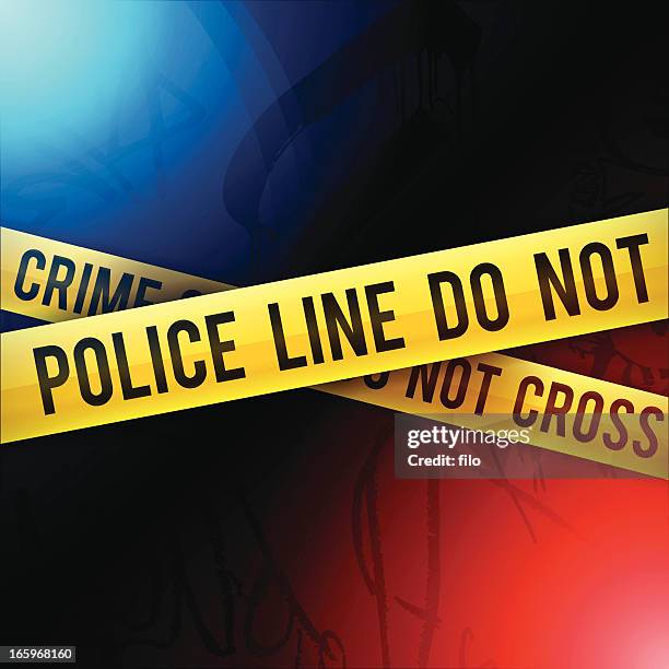 crime scene - crime scene stock illustrations