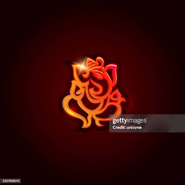 ganesha - ganesha stock illustrations