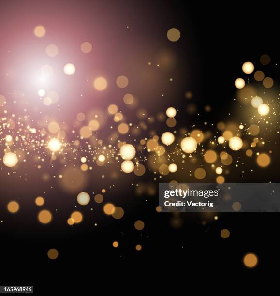 background - fairy lights stock illustrations