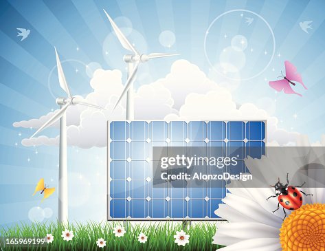 Alternative Energy Graphics Alternative Energy High-Res Vector Graphic - Getty Images