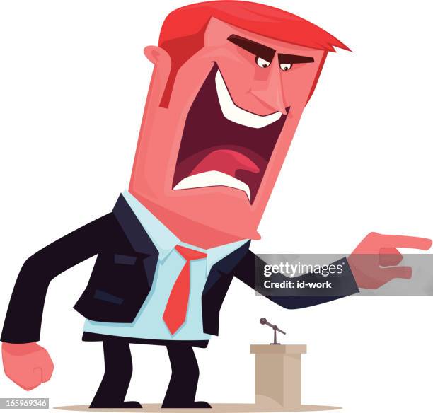 Angry Moderator Angry Announcer High-Res Vector Graphic - Getty Images
