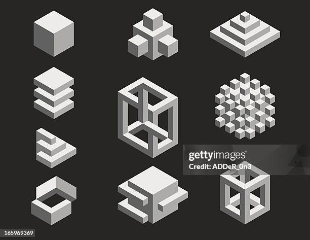 3d Isometric Pattern Photos and Premium High Res Pictures - Getty Images