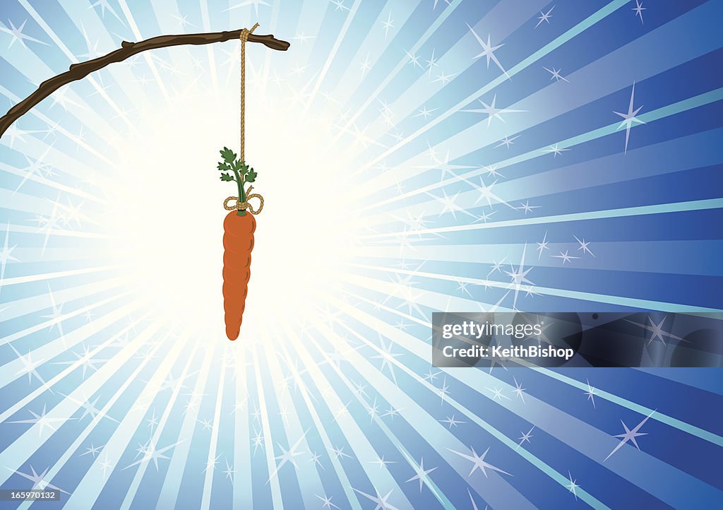 Dangling Carrot on a Stick -  Temptation