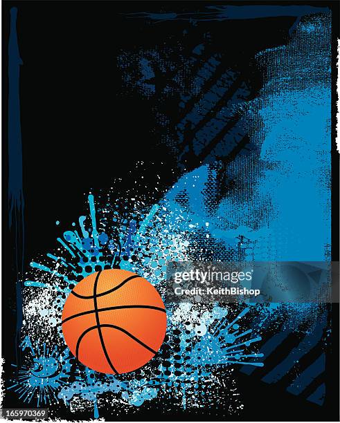 basketball background - basketball background stock illustrations