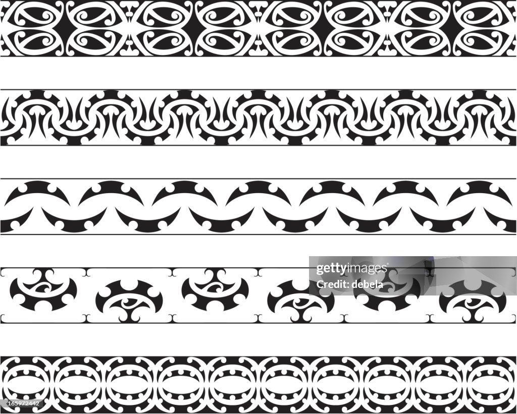 Kowhaiwhai Patterns High-Res Vector Graphic - Getty Images