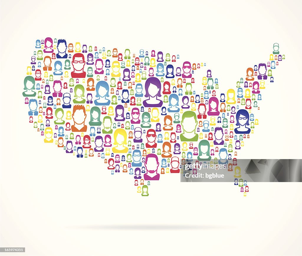 People Map.pdf People Usa Map High-Res Vector Graphic - Getty Images