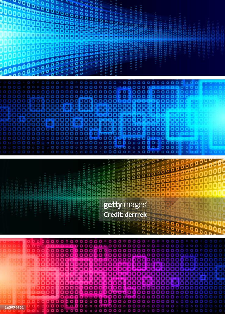 Computer Abstract Banner Abstract Banners High-Res Vector Graphic - Getty Images