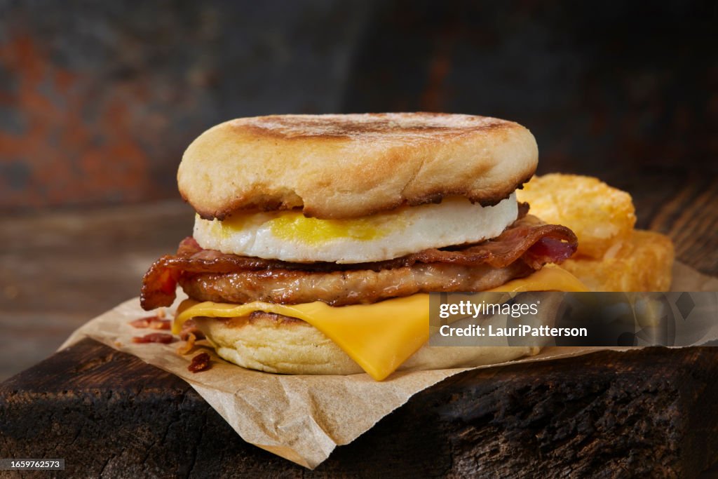 The Copycat "Mighty Muffin" Breakfast Sandwich
