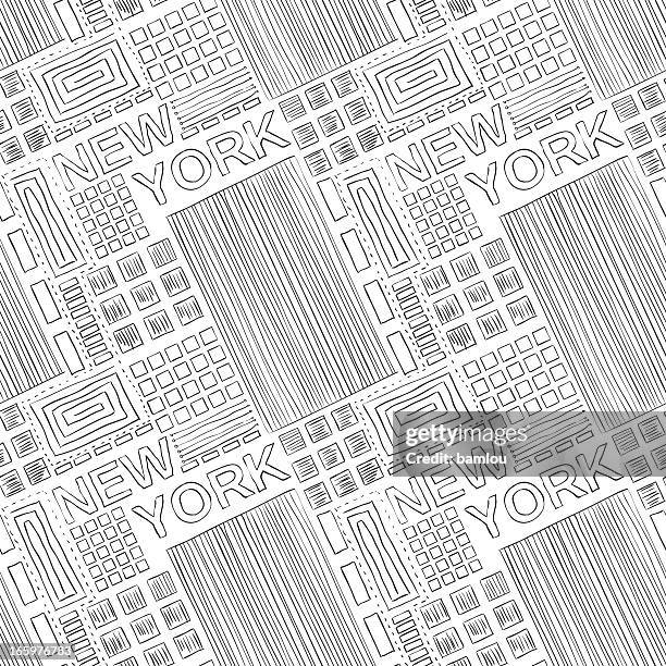 Manhattan Pattern Vector 510,415 New York City Pattern Stock Photos, High-Res Pictures, and ...