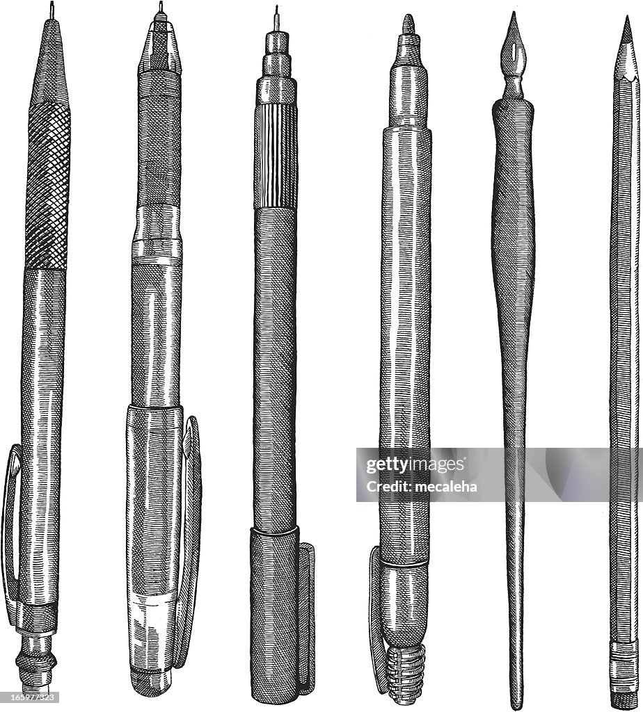 Pens and Pencils