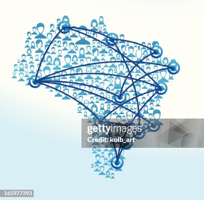 Brazil user network Brazil user network