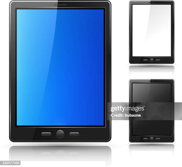digital tablet - screen saver stock illustrations