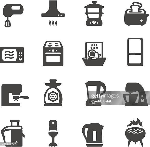 mobico icons - kitchen appliances - exhaust fan 幅插畫檔、美工圖案、卡通及圖標