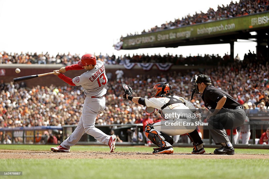 St Louis Cardinals v San Francisco Giants