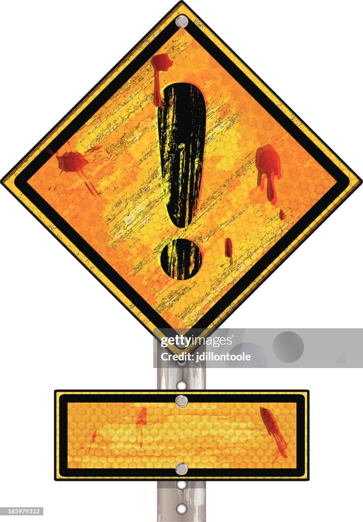 Danger Sign | Exclamation Grunge