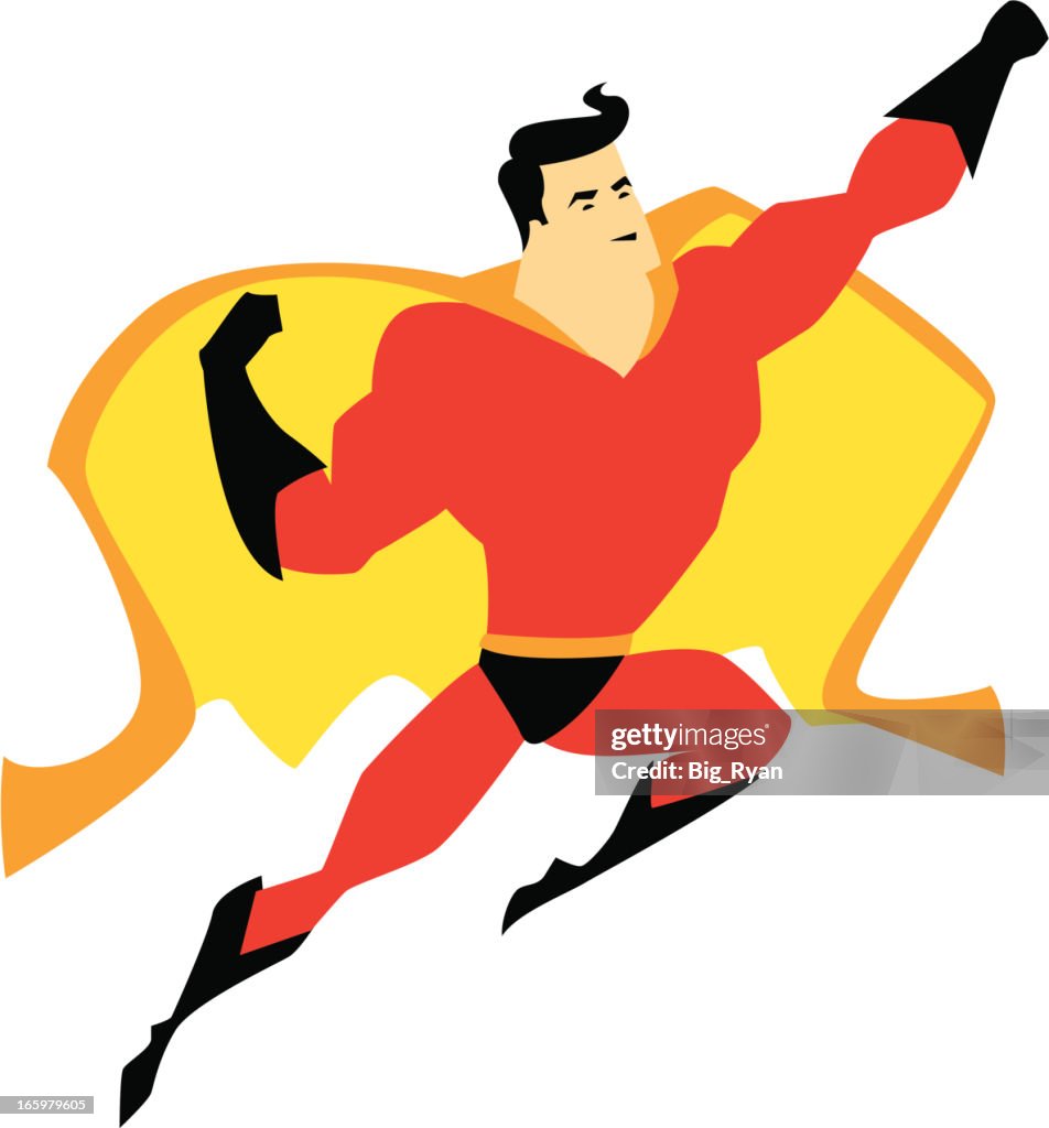 Hero Look Simple Simple Super Hero High-Res Vector Graphic - Getty Images