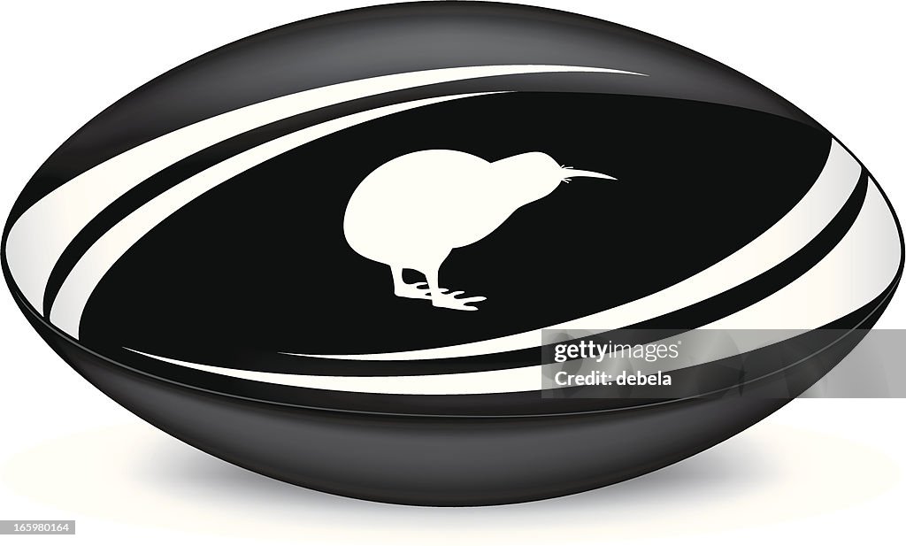 Kiwi Rugby-Ball