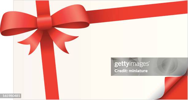 gift card - wrapping paper roll stock illustrations