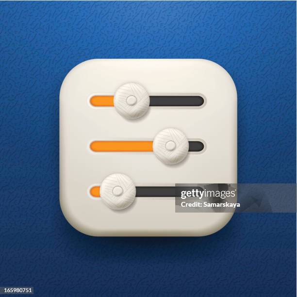 app icon settings - app store stock illustrations