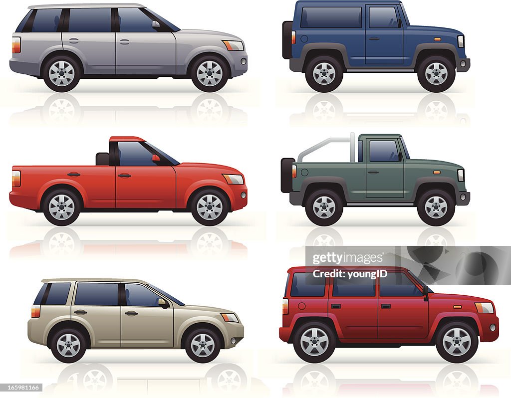 SUV's & Pick-ups