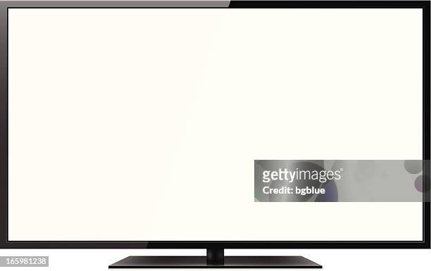 lcd tv - television set 幅插畫檔、美工圖案、卡通及圖標