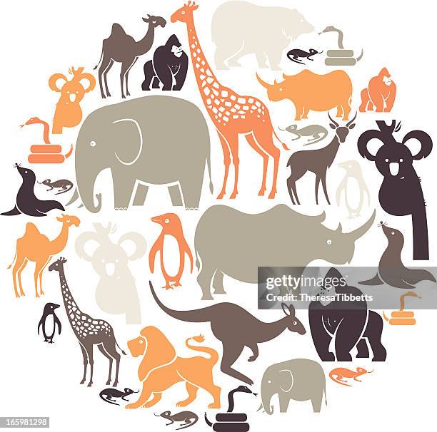 ilustraciones, imágenes clip art, dibujos animados e iconos de stock de icono de zoológico - zoo