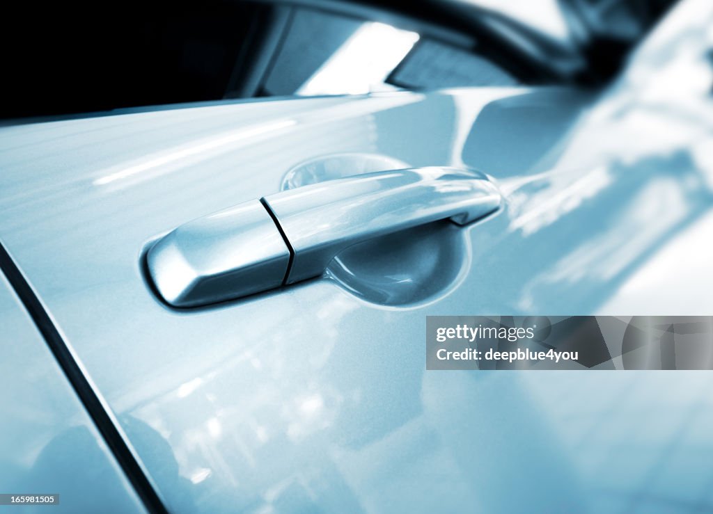 Astratto auto impugnatura