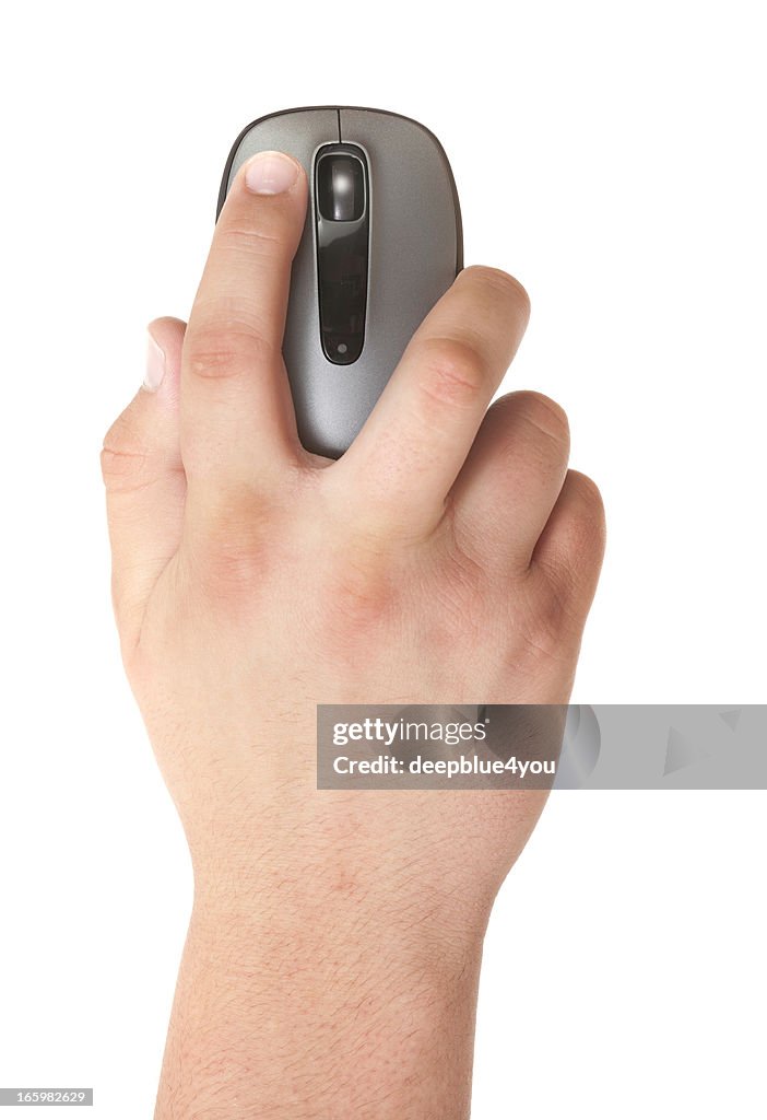 Mouse Hand Isolated High-Res Stock Photo - Getty Images