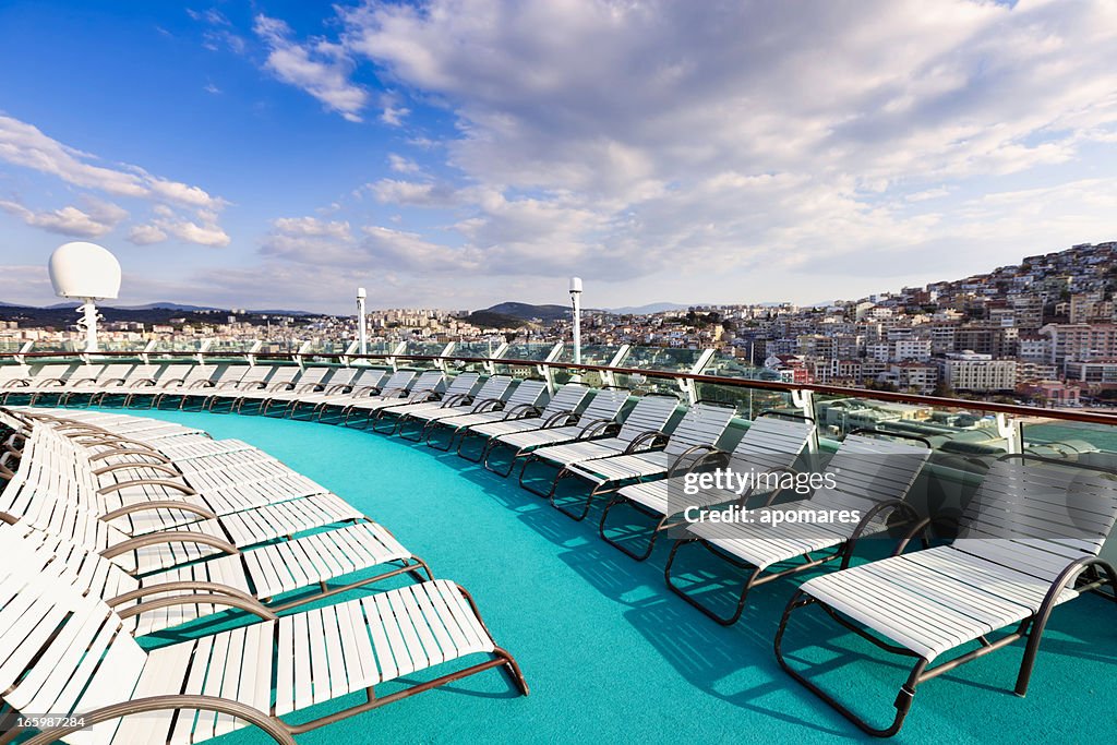 Cruise ship lounge chairs