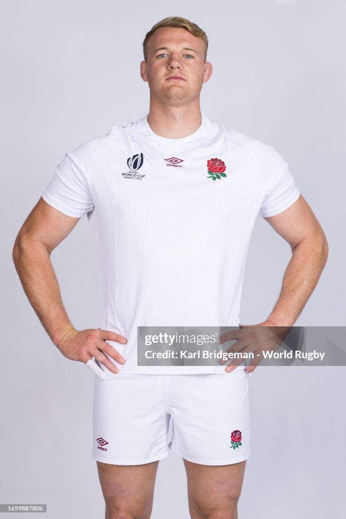David Ribbans Rugby David Ribbans of England poses for a portrait during the England ...