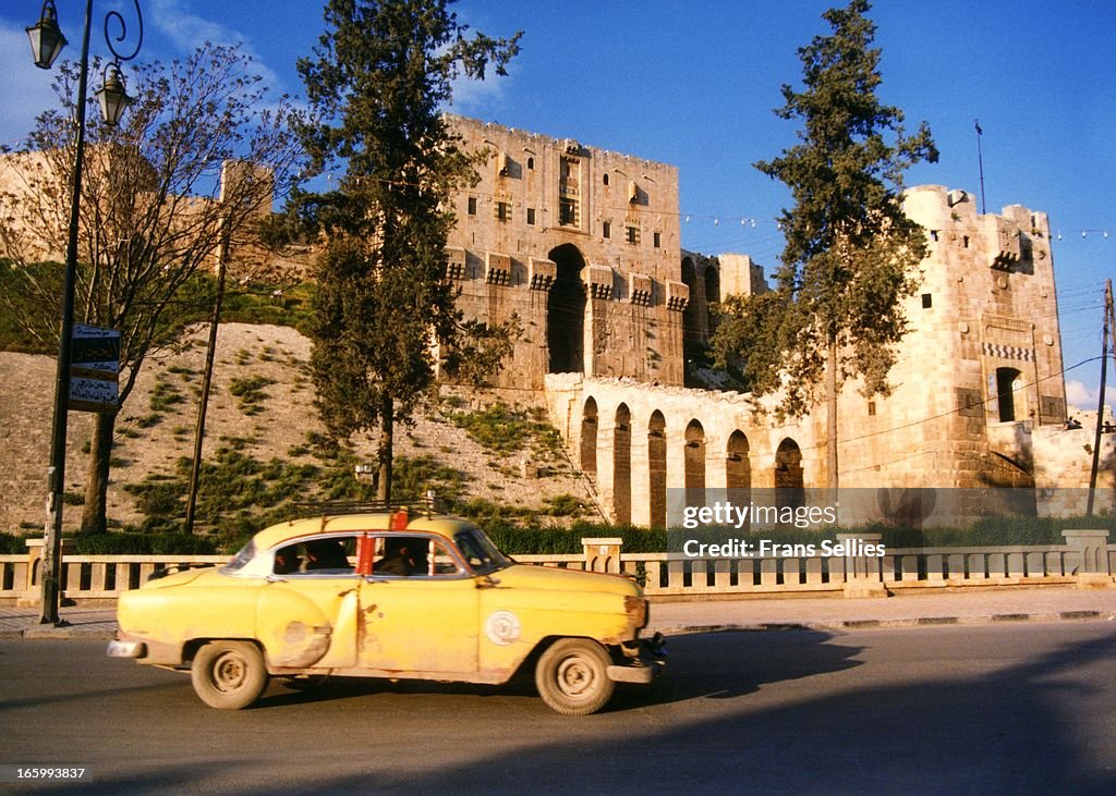 The Citadel in Aleppo, Syria (Unesco WHS, damaged