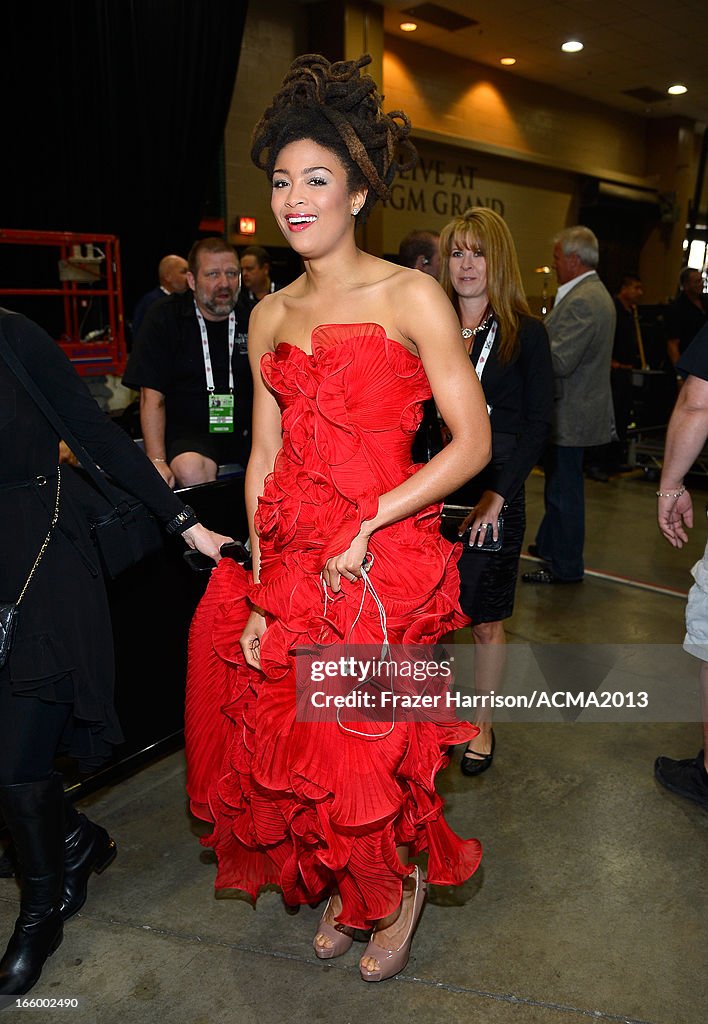 48th Annual Academy Of Country Music Awards - Backstage And Audience