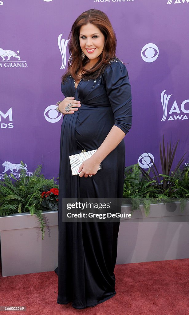 48th Annual Academy Of Country Music Awards - Arrivals