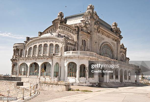 the casino building - constanta stock pictures, royalty-free photos & images