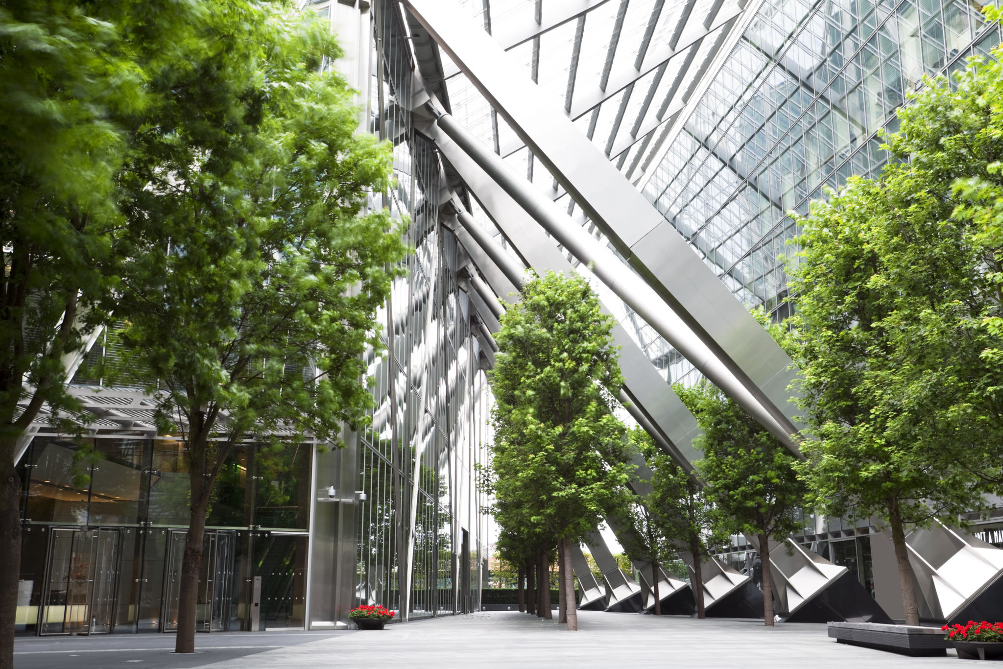 steel building exterior