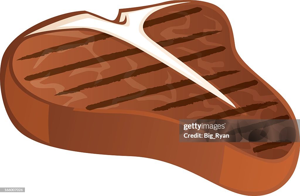 Gegrilltes steak