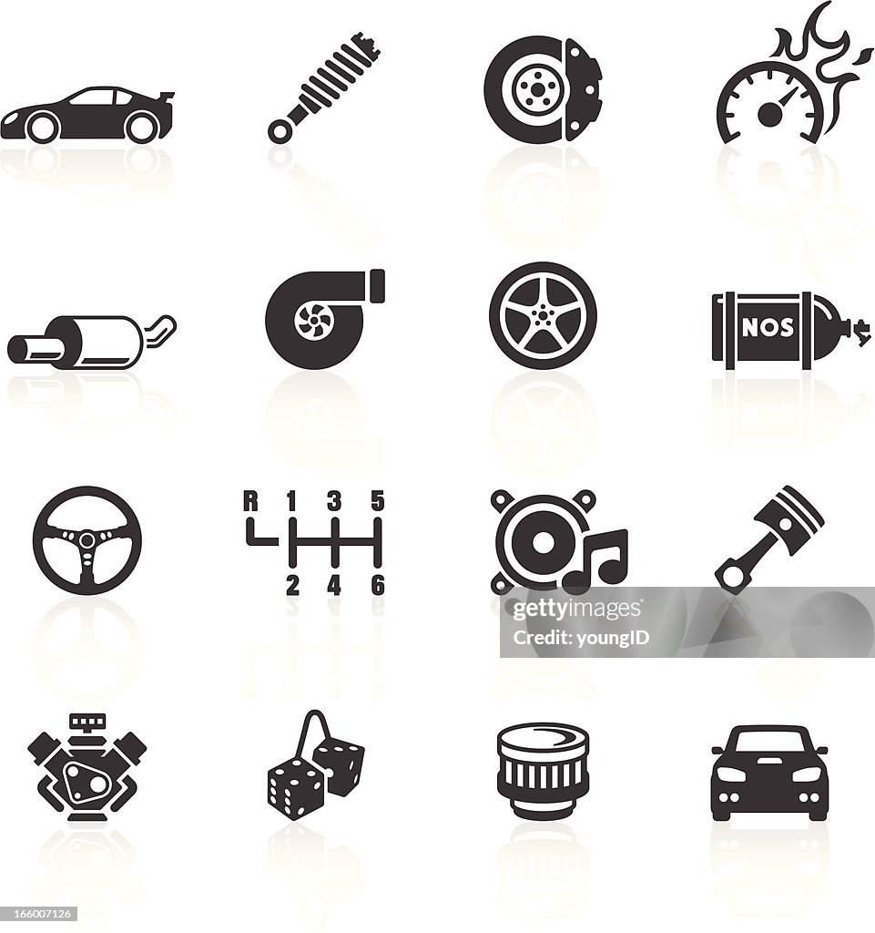Auto Parts & Performance Symbole