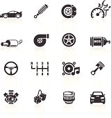 Car Parts & Performance Icons