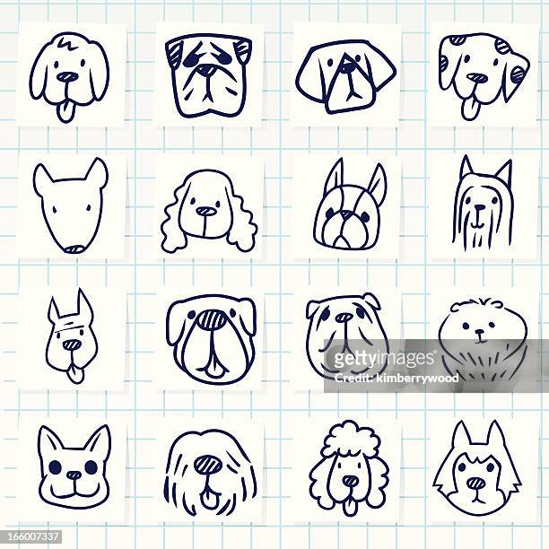 hund-symbol - bullterrier stock-grafiken, -clipart, -cartoons und -symbole