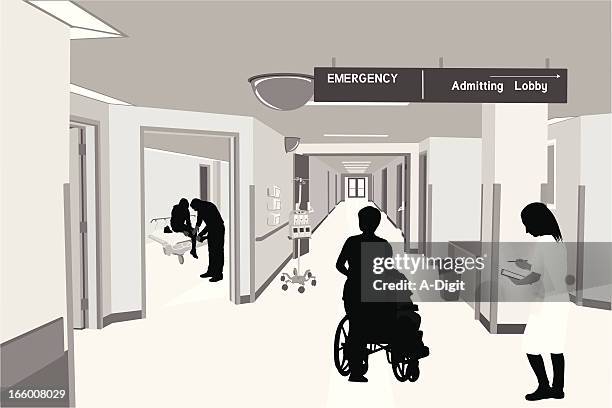 ilustraciones, imágenes clip art, dibujos animados e iconos de stock de emergencystaff - urgencias-hospital