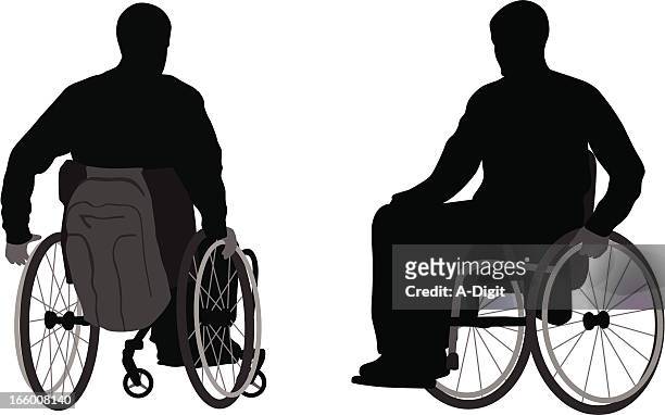 ilustrações de stock, clip art, desenhos animados e ícones de mobilidade - cadeira de rodas