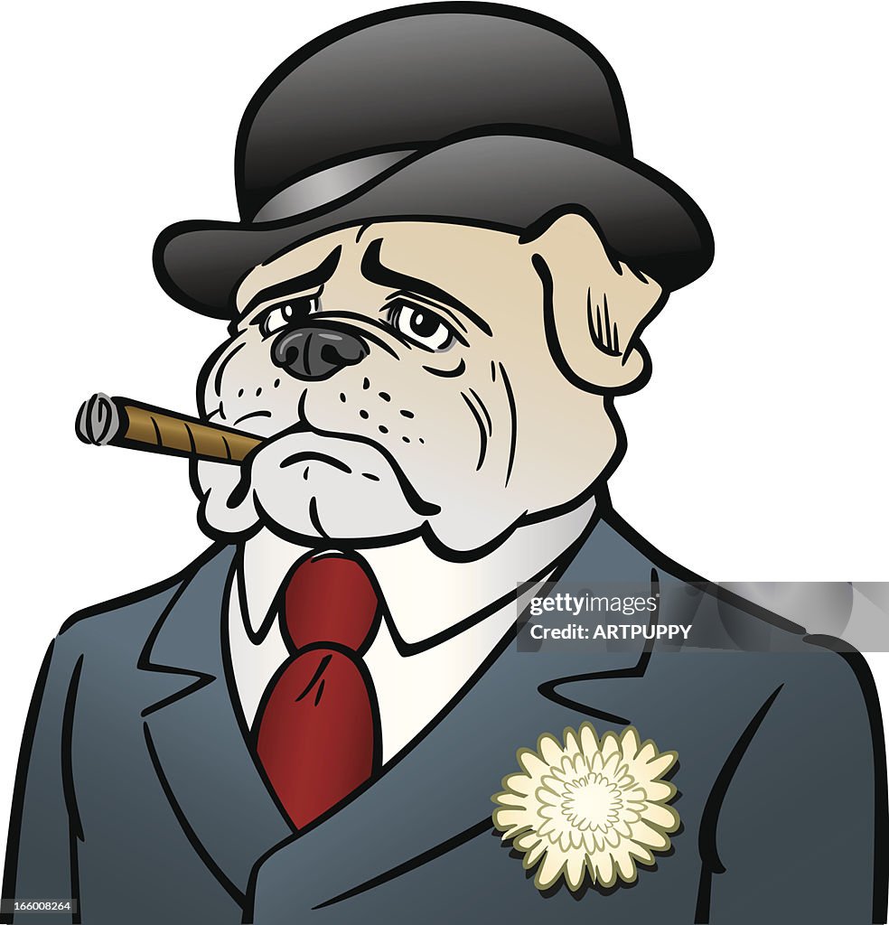 Dog With Cigar High-Res Vector Graphic - Getty Images