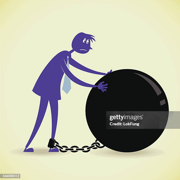 no freedom with a lock - compression sleeve stock illustrations