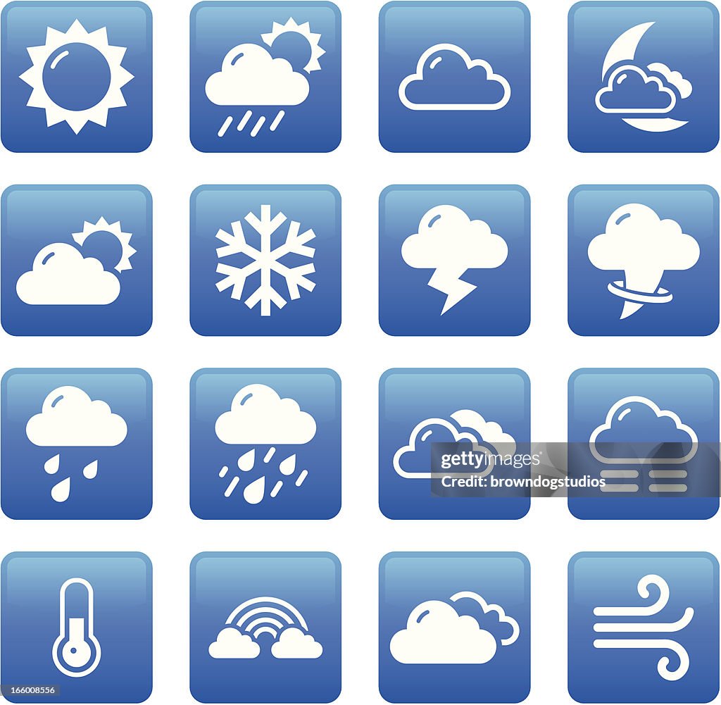 Weather Buttons One