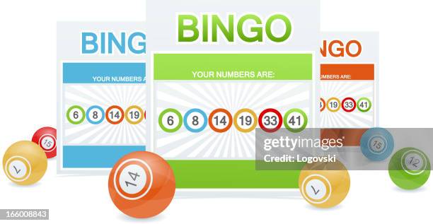 bingo - bingo stock illustrations