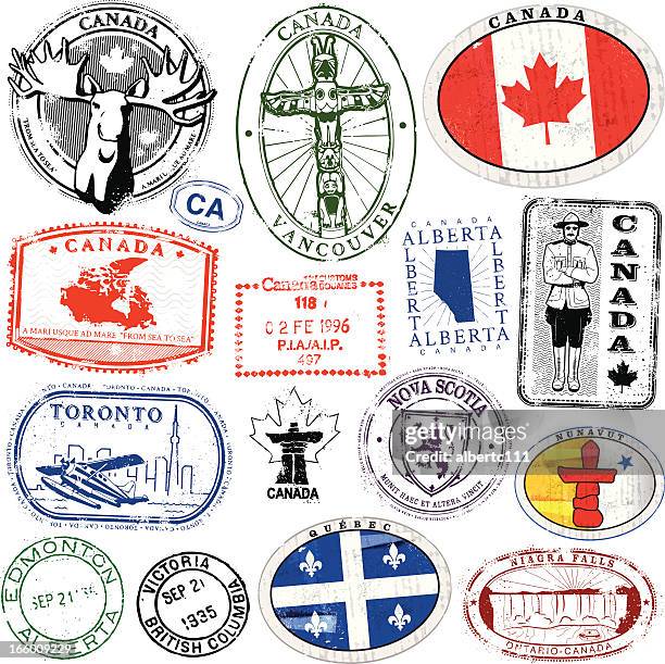 ilustraciones, imágenes clip art, dibujos animados e iconos de stock de candian viaje esplendor - canadá