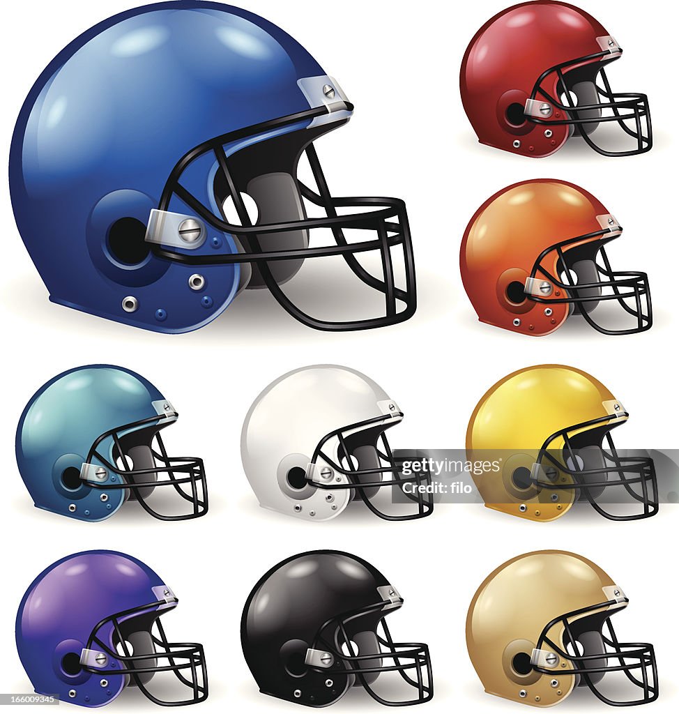 Football Helmets